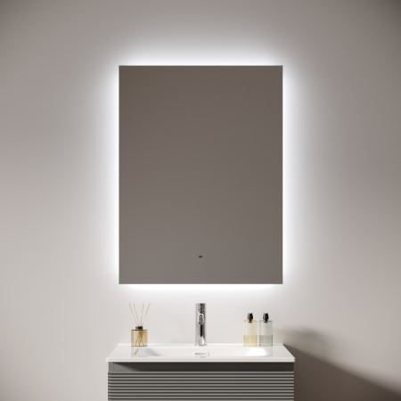 Зеркало с подсветкой Sancos Square 2.0 SQ2.600 60x80 фото