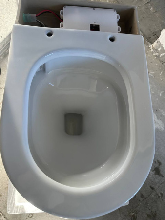 Унитаз приставной SantiLine SL-5030 с импульсной системой смыва фото