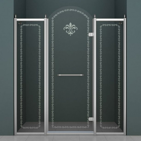 Душевая дверь Cezares Retro RETRO-B-13-130-CP-Cr-R 130 см хром R фото