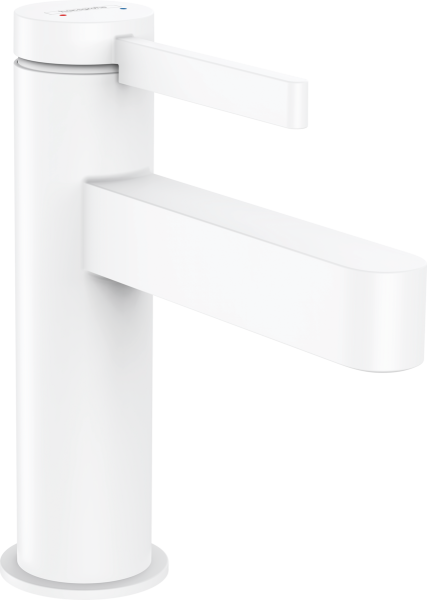 Смеситель для раковины Hansgrohe Finoris 76010700 белый матовый фото