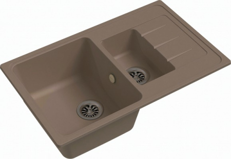 Мойка кухонная Ewigstein Elegant E- 60KF крем фото