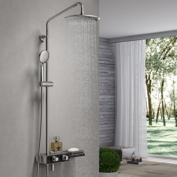 Душевая система (стойка) Lemark Tropic LM7009C фото