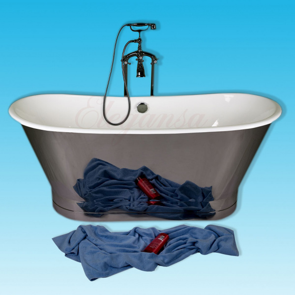 Чугунная ванна Elegansa Sabine Polished 170х70 фото