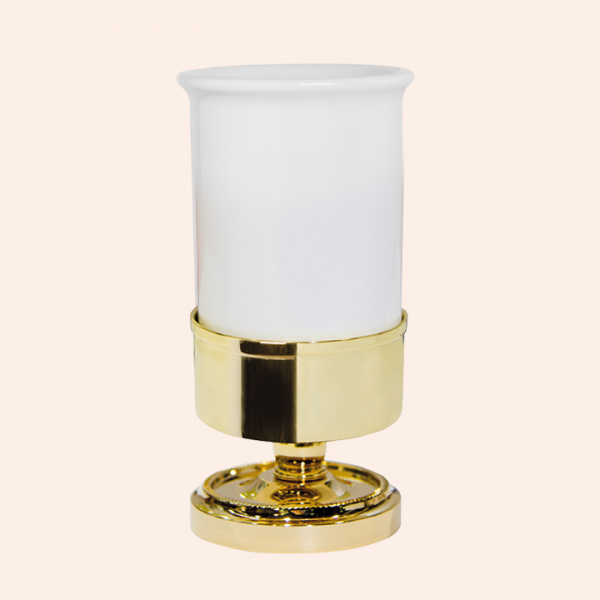 Стакан для зубных щеток Tiffany World Bristol TWBR190oro фото