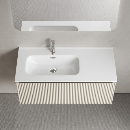 Тумба под раковину Sancos Snob R 1.0 SNR1.0100LCE Beige Soft фото
