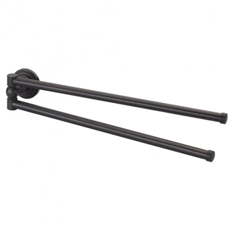 Держатель полотенец поворотный двойной WasserKRAFT Isar К-7331 45 см фото