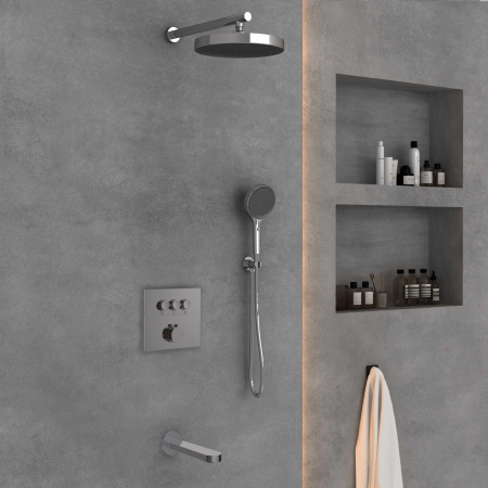 Душевая система скрытого монтажа Vincea Inspire VSFW-431I2CH хром фото