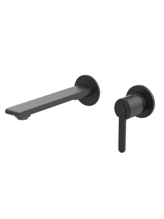 Настенный смеситель для раковины AltroBagno Юнион (Unione) ALTROBAGNOUnione010507GM оружейная сталь фото
