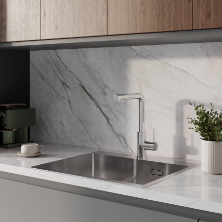 Смеситель для кухни под фильтр Iddis Rule RULSBLFi05 хром фото