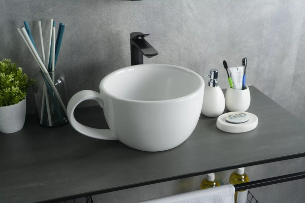 Накладная раковина Gid 9055 40x30 фото