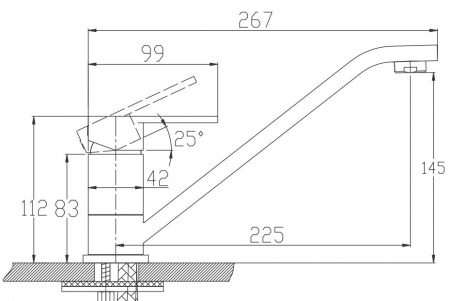 Смеситель для кухни Kaiser Sharp 64033 фото