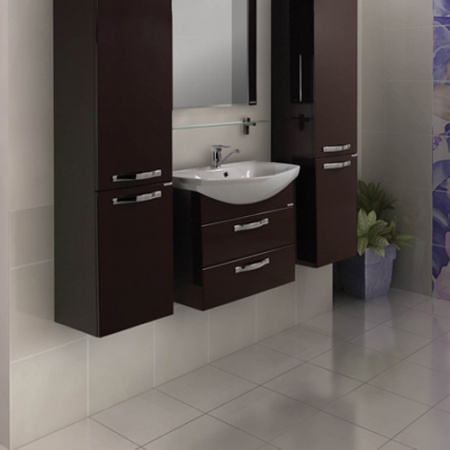 Тумба под раковину Акватон Ария 65 М 1A123301AA430 тёмно-коричневая фото