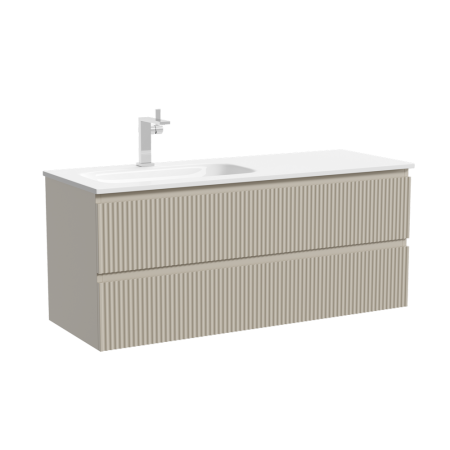 Тумба под раковину Sancos Snob R SNR120LCE Beige Soft фото