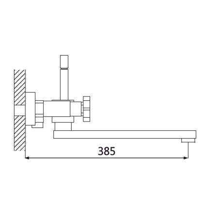 Смеситель для ванны с душем Oute T76 T7623 фото