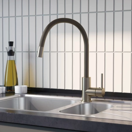 Смеситель для кухни Iddis Kitchen 360 K36BNJ0i05 сатин фото