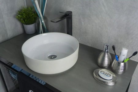 Накладная раковина GID Luxe Line D1357h028 36х36 фото