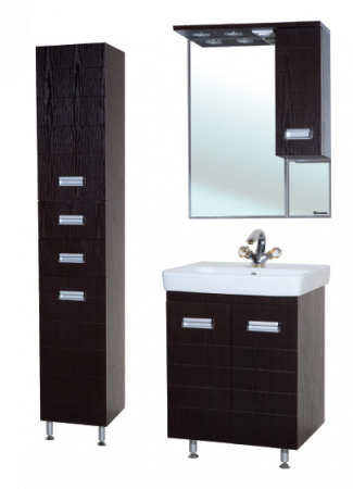 Тумба под раковину Bellezza Сиена-60 с 2 ящ. венге фото