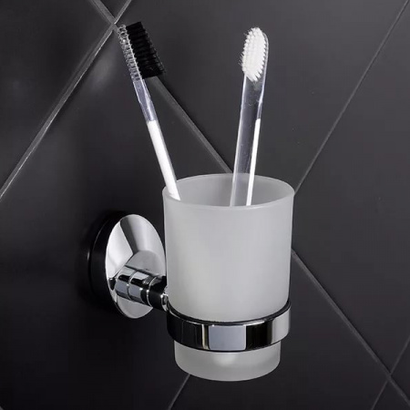 Стакан для зубных щеток стеклянный Fixsen Europa FX-21806 фото