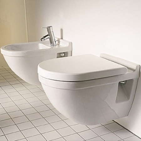 Унитаз подвесной с полочкой в чаше Duravit Starck 3 2201090000 фото