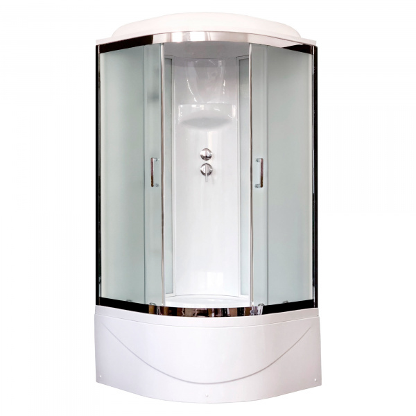 Душевая кабина Royal Bath ВК RB90BK6-WC-CH 90x90 фото