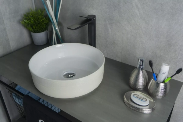 Накладная раковина GID Luxe Line D1357h028 36х36 фото