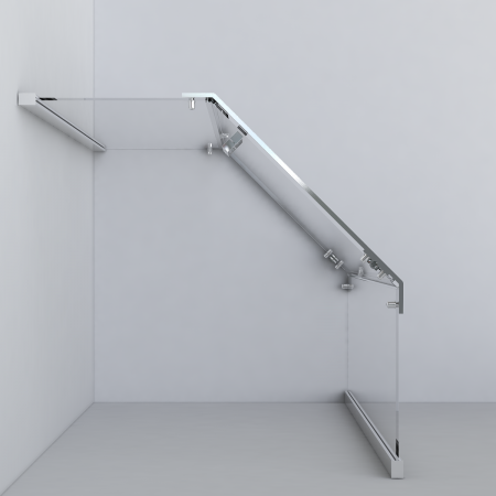 Душевой уголок Vincea Stresa VSP-1S900CH 90x90 шиншила фото