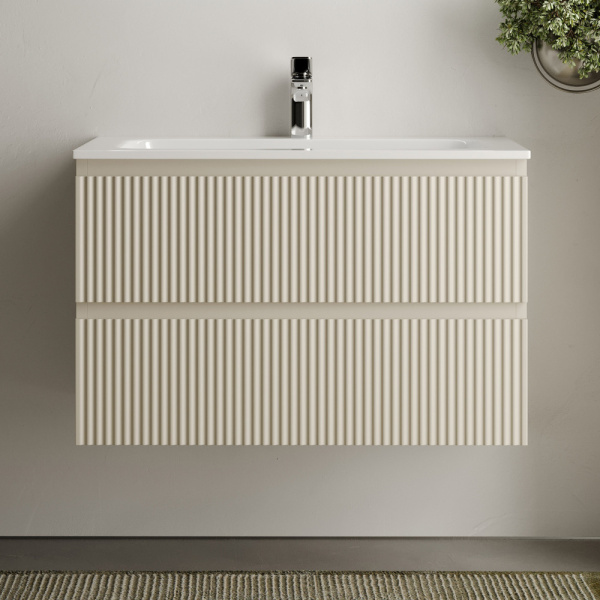 Тумба под раковину Sancos Snob R SNR80CE Beige Soft фото