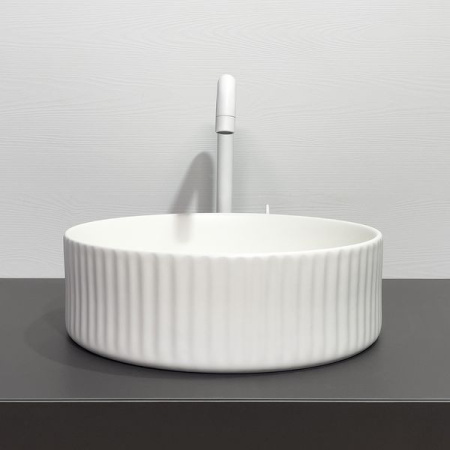 Накладная раковина Comforty 78728MW 00-00012531 36x36 белая матовая фото