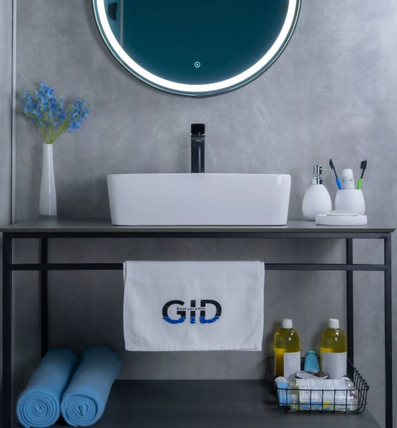 Накладная раковина GID N9091 49х38 фото