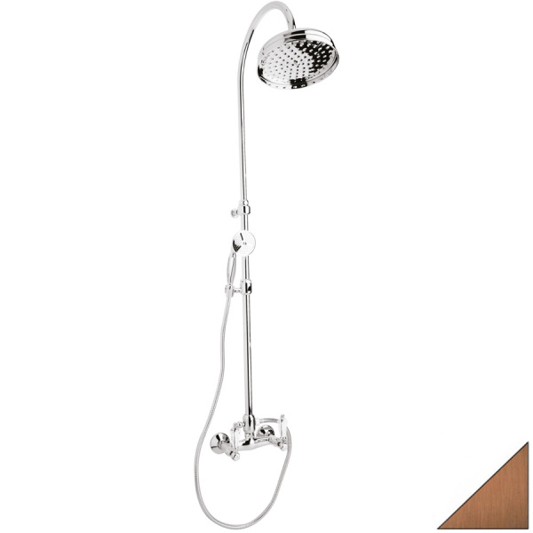 Душевая система (стойка) Cezares Diamond DIAMOND-CD-02-Sw бронза/swarovski фото
