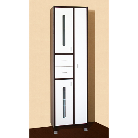 Шкаф-пенал Бриклаер Бали 57 венге фото