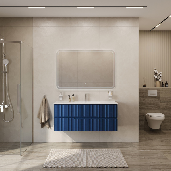 Тумба под раковину Cezares Duet 120 DUET-N-1200-2C-SO-SPF-P 120 см, Sapfiro фото