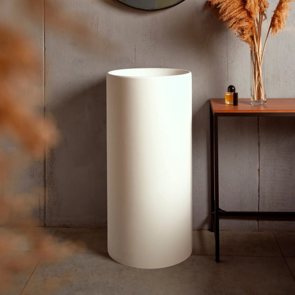 Раковина напольная Montebianco Migliore Pisa 11235 матовая фото