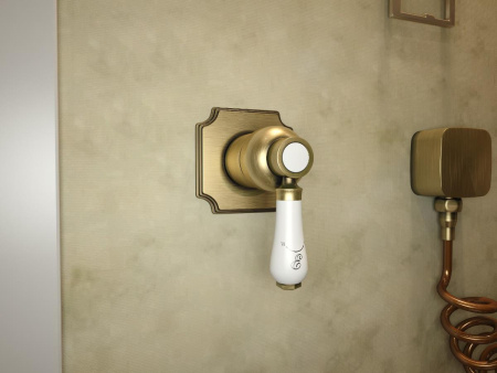 Гигиенический душ со смесителем Elghansa Terrakotta 34C0786-Bronze (Set-41) фото
