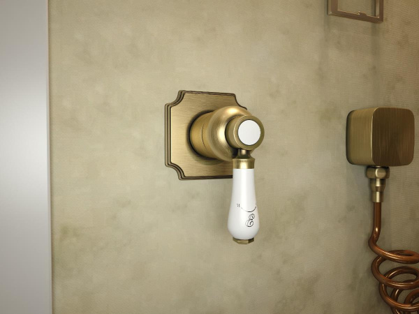 Гигиенический душ со смесителем Elghansa Terrakotta 34C0786-Bronze (Set-41) фото