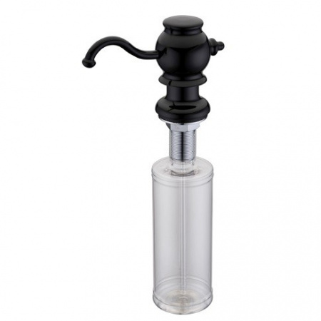 Дозатор Zorg Inox ZR-24 BLACK черный фото