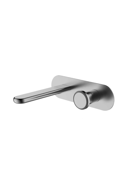 Настенный смеситель для раковины AltroBagno Рикко (Ricco) ALTROBAGNORicco010520GM оружейная сталь фото