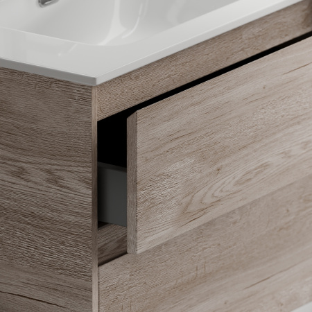 Тумба под раковину Sancos Libra Floor LB80FEG дуб галифакс натуральный фото
