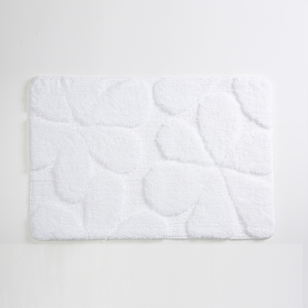 Коврик для ванной WasserKRAFT Diemel BM-2218 White 90x60 фото