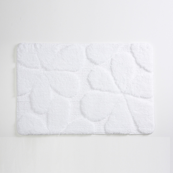 Коврик для ванной WasserKRAFT Diemel BM-2218 White 90x60 фото