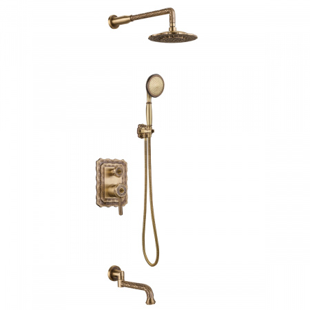 Душевая система скрытого монтажа Lemark Jasmine LM6622B фото