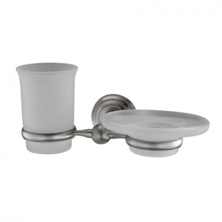 Держатель стакана и мыльницы WasserKRAFT Ammer К-7026 фото