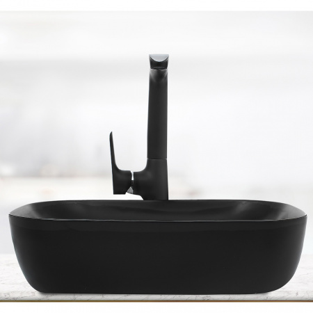 Накладная раковина WeltWasser Elbach ELBACH M21433 MB фото