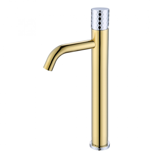 Высокий смеситель для раковины Boheme Stick 122-GCR фото
