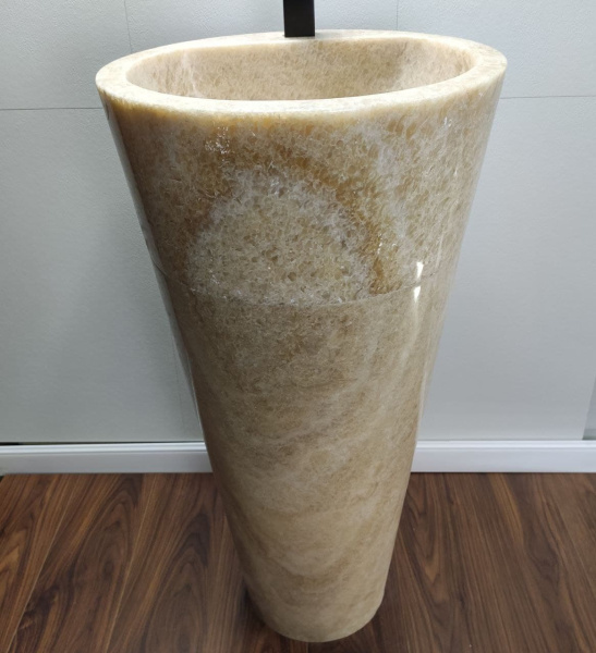 Раковина напольная из оникса Sunset ON-01354 (45*45*90) фото