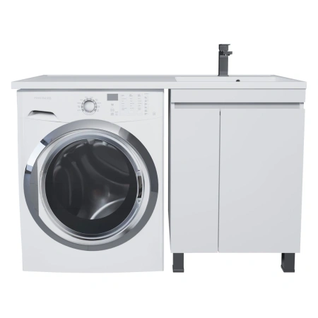 Тумба под стиральную машину Uperwood Magenta 5930205156 белая фото