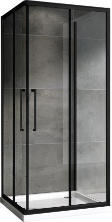 Душевой уголок ABBER Schwarzer Diamant AG02090BH-S90B 90x90 фото