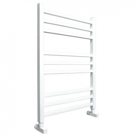 Водяной полотенцесушитель Ника Modern ЛМ 5 80/50 RAL9016 с вентилями фото