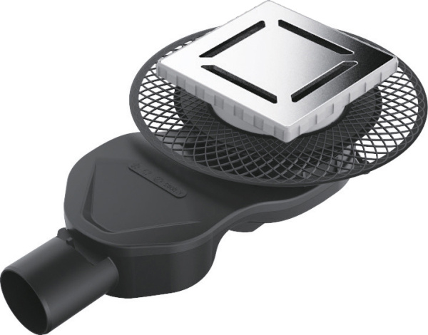 Душевой трап Berges Wasserhaus Platz Norma 090159 15x15 см фото