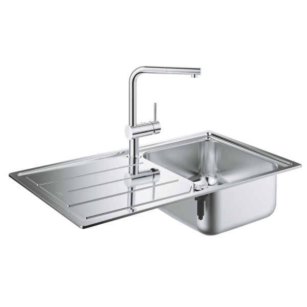 Мойка кухонная со смесителем Grohe K500 Minta 31573SD0 фото